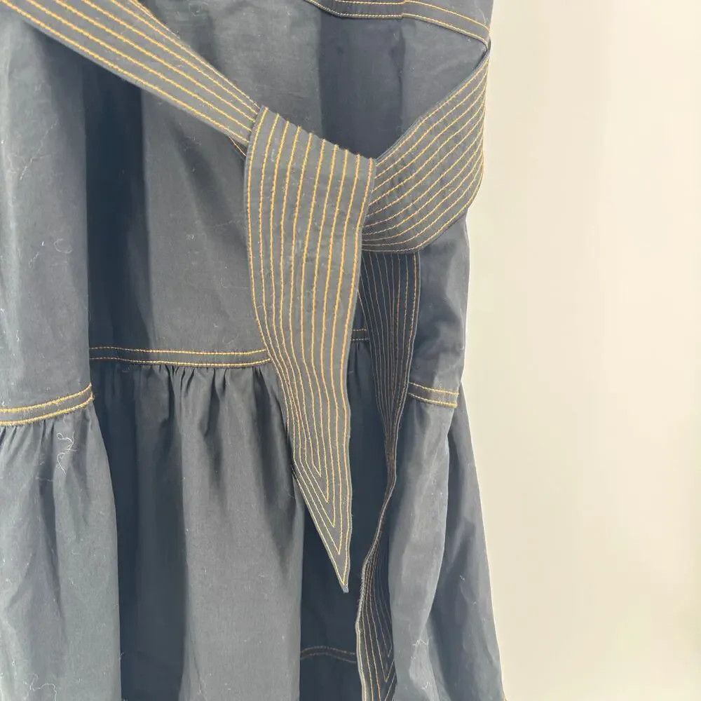 Veronica Beard Austyn Belted Midi Dress Sz XL NWT $428 Tank Dress Summer